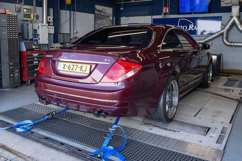 Mercedes-Benz CL 500 Brabus (2007) - Op de rollenbank