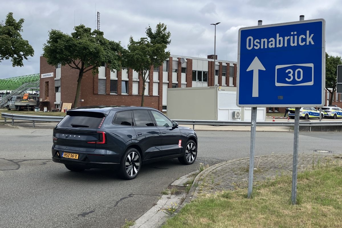 Elektrische roadtrip, snelladen Volvo EX90
