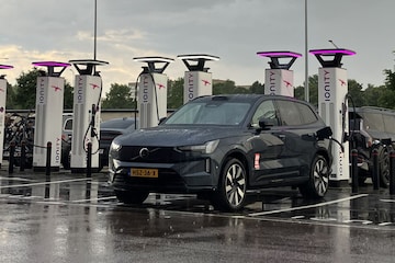 Elektrische roadtrip, snelladen Volvo EX90