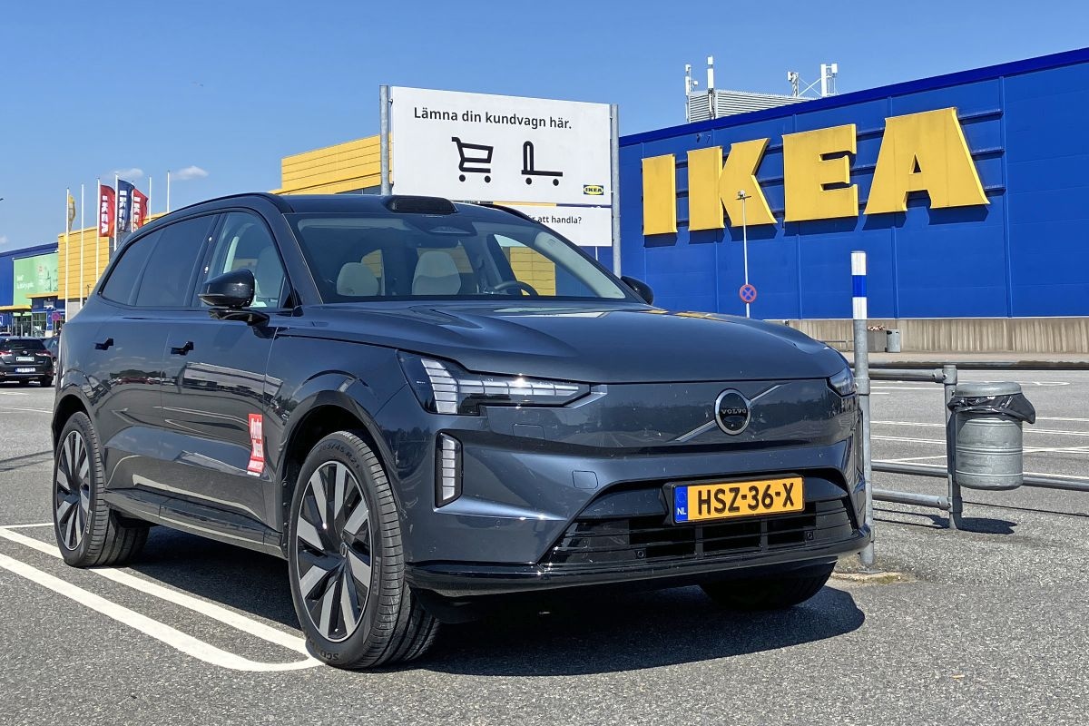 Elektrische roadtrip, snelladen Volvo EX90