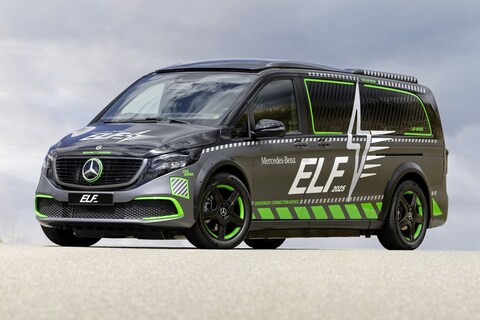 Mercedes-Benz ELF kan onder meer met ruim 1.000 kW laden