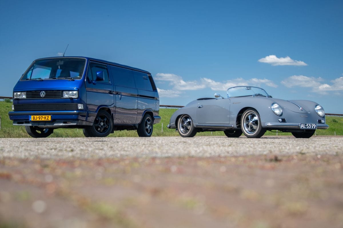 Volkswagen T3 met V6, Porsche Speedster replica