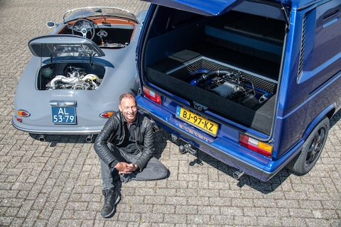 Van bloemistenbus tot V6-monster: Daan bouwt ultieme T3 én ook nog Subaru-Porsche 356