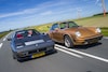 Porsche 911 Targa vs. Ferrari 328 GTS, klassieke targa's