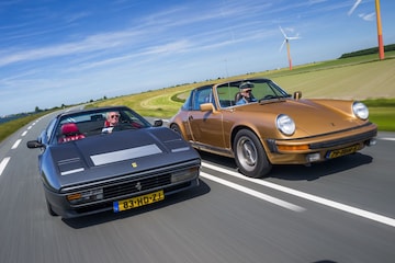 Porsche 911 Targa vs. Ferrari 328 GTS, klassieke targa's
