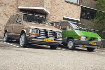 Renault Espace en Chrysler Voyager jaren 80 MPV's