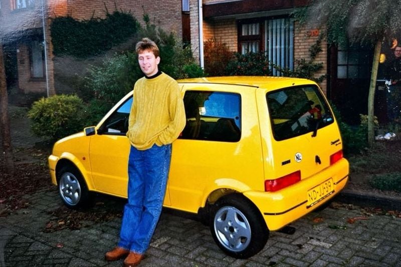 Joost Boers en zijn auto's van vroeger en nu