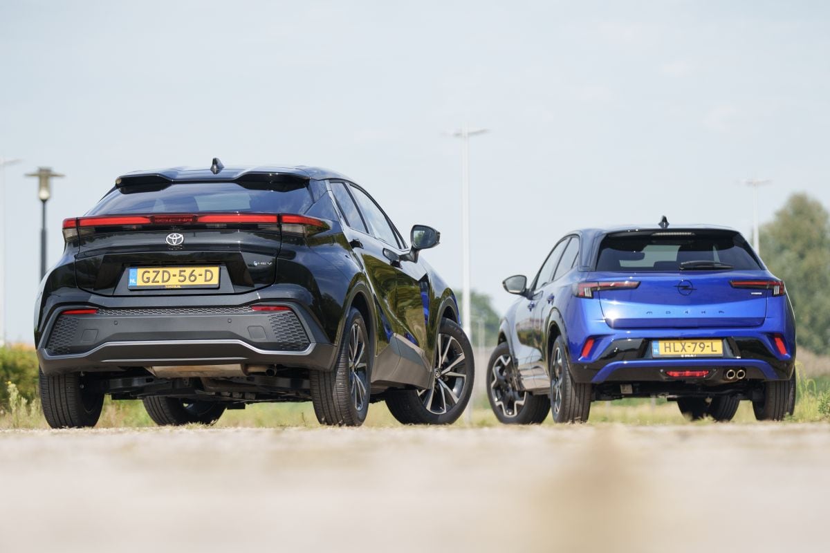 Toyota C-HR versus Opel Mokka dubbeltest