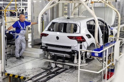 Volkswagen kan komende week blijven produceren ondanks chiptekort