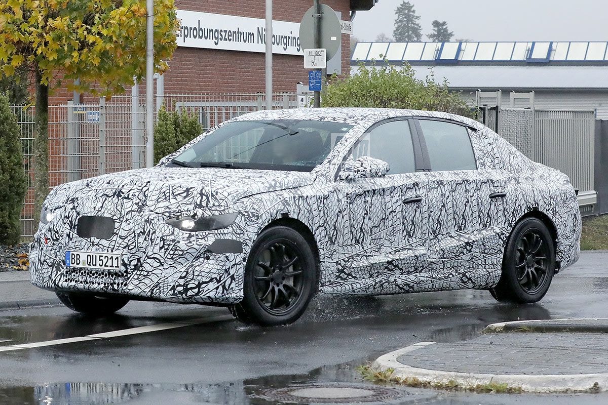 Spyshots Mercedes-Benz E-klasse EQ