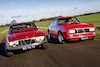 Alfa Romeo 1600 GT Junior Z en Lancia Fulvia Sport 1600