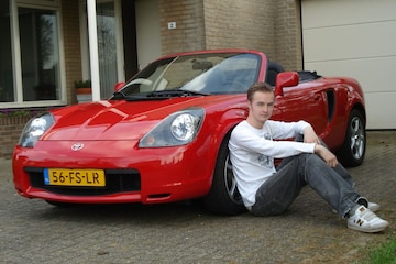 Toyota MR2, eerste auto van Joe van Burik 