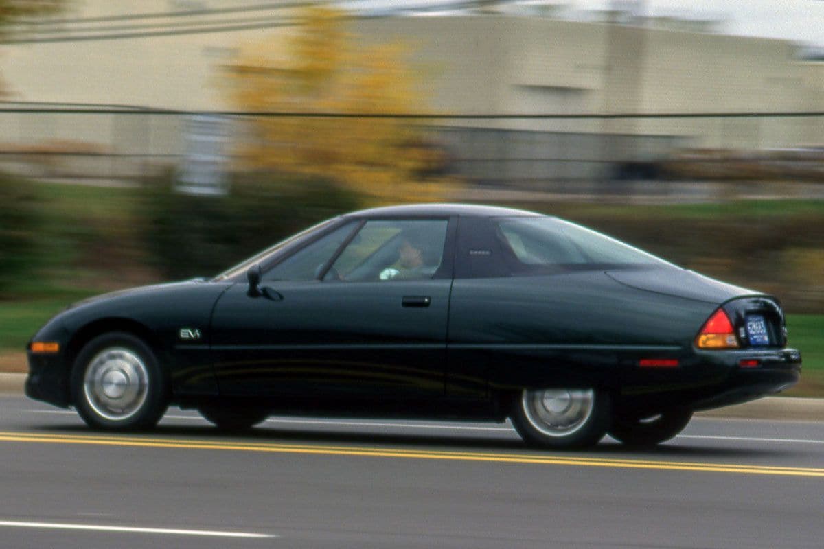 GM EV1 veiling