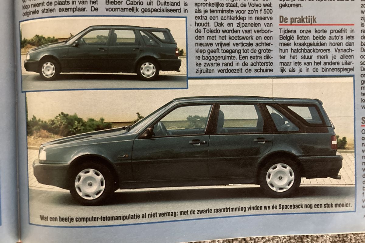 Omgebouwd tot stationwagon: Volvo 440 en Seat Toledo