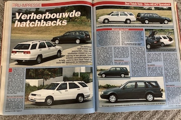 Spread tot stationwagons verbouwde Volvo 440 en Seat Toledo