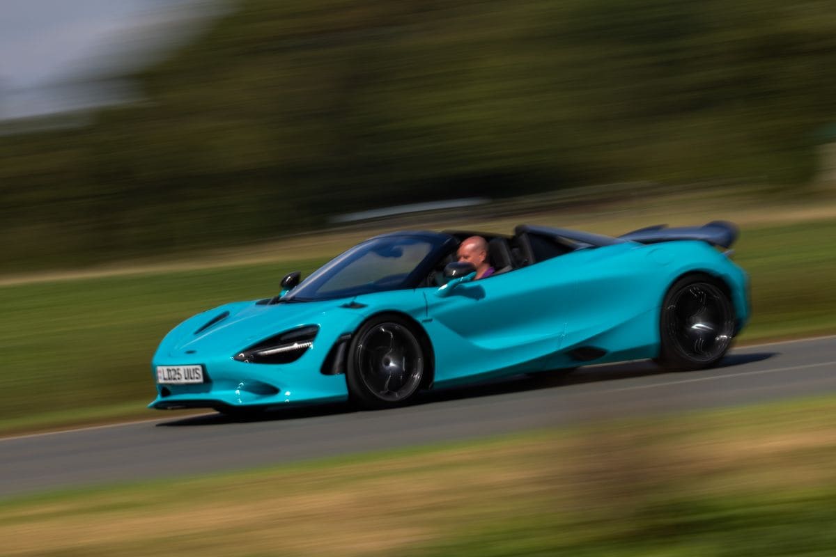 Reportage McLaren 750 S Spider