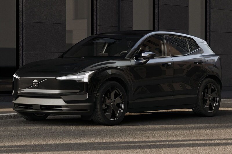 Elektrische Volvo EX30 Nu Ook Als Extra Zwarte Black Edition Europa