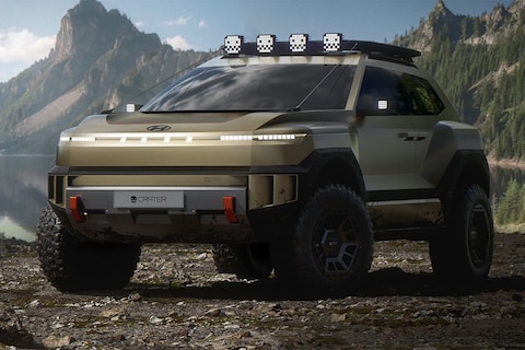 Hyundai Crater Concept heeft zijspiegels die je mee kunt nemen in je broekzak