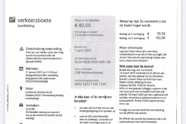 Baas CJIB in Leeuwarden: balans zoek bij verkeersboetes