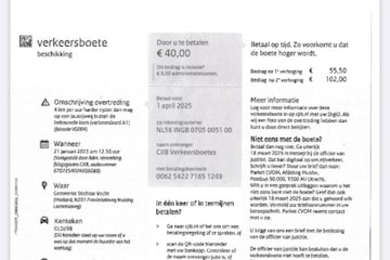 Verkeersboete, bekeuring