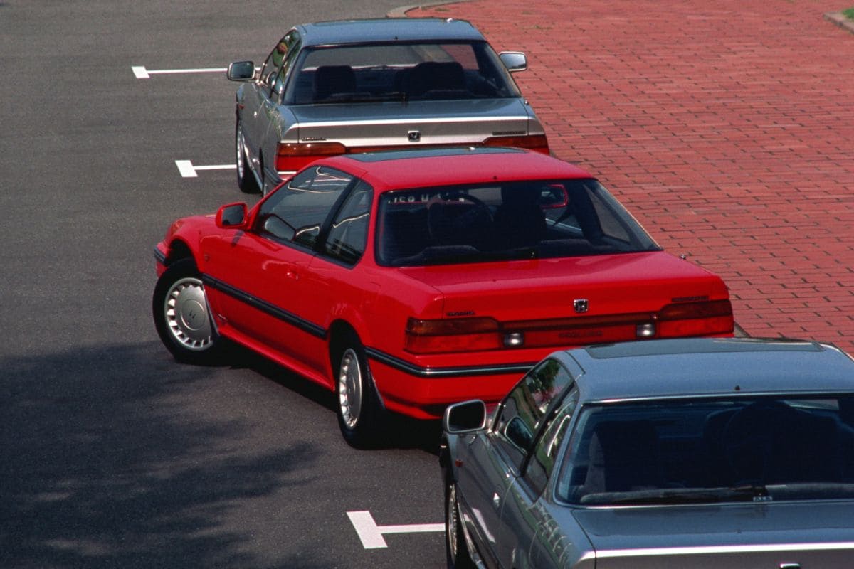 Honda Prelude 4WS vierwielsturing