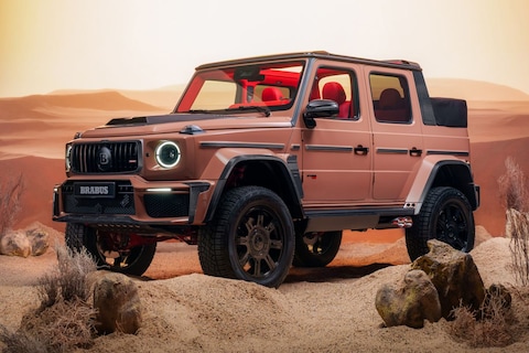 Mercedes-Benz G-klasse dakloos, maar niet voor daklozen