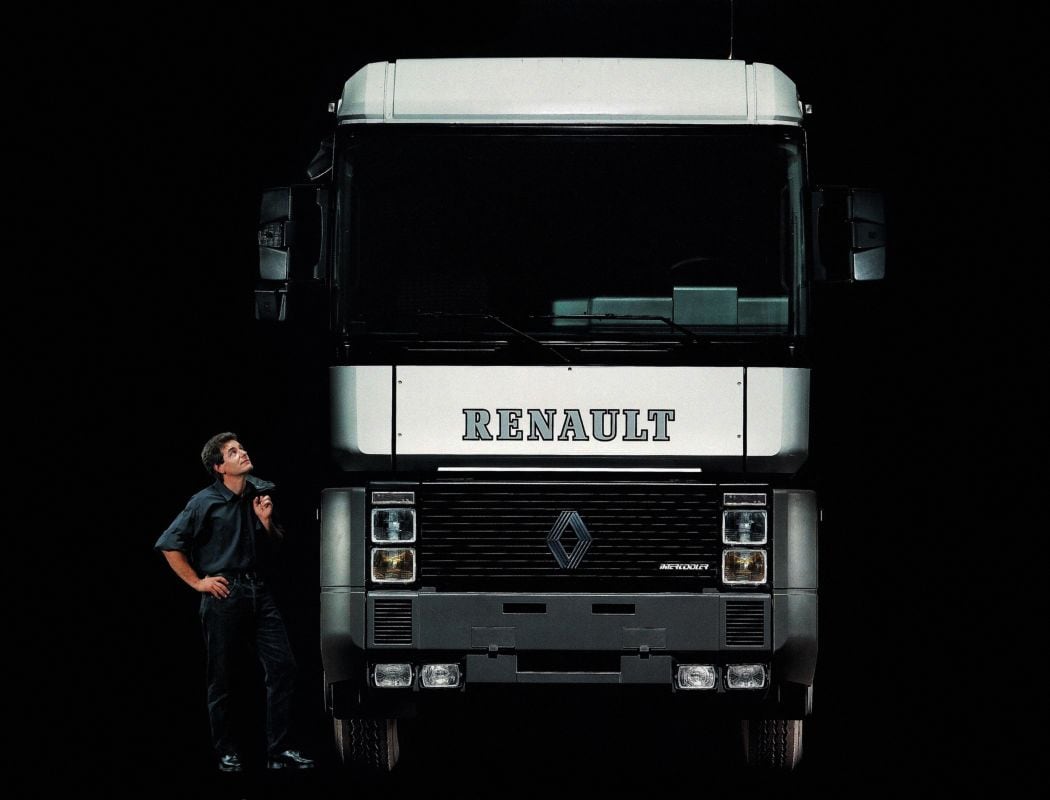 Renault Magnum. Vrachtauto getekend door Opron