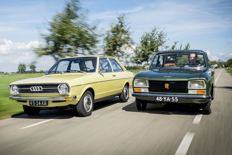 Audi 80 en Peugeot 304