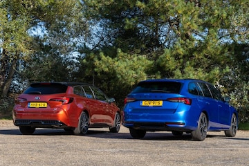 Dubbeltest Skoda Octavia Toyota Corolla 2025