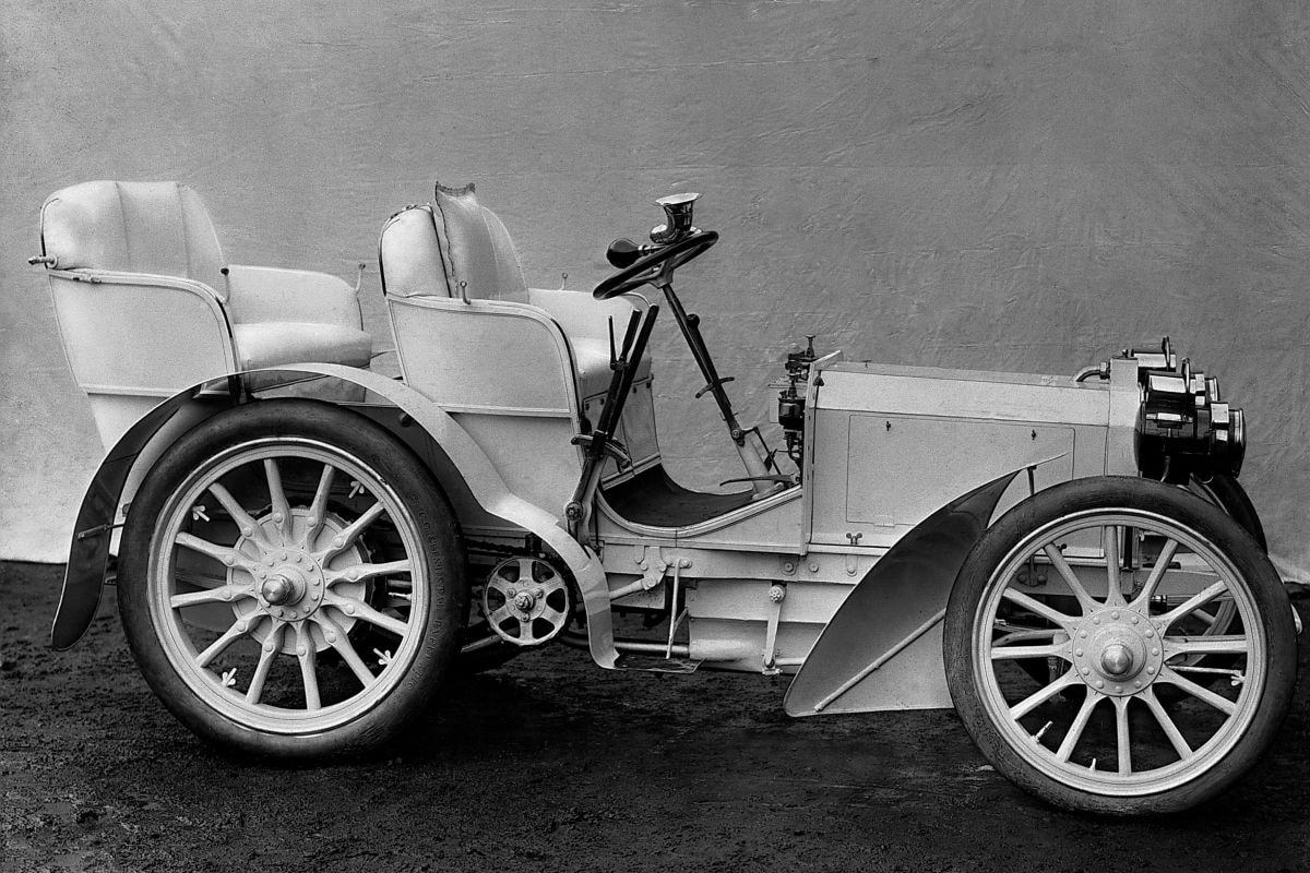 foto's oude auto's voor verhaal over remmen