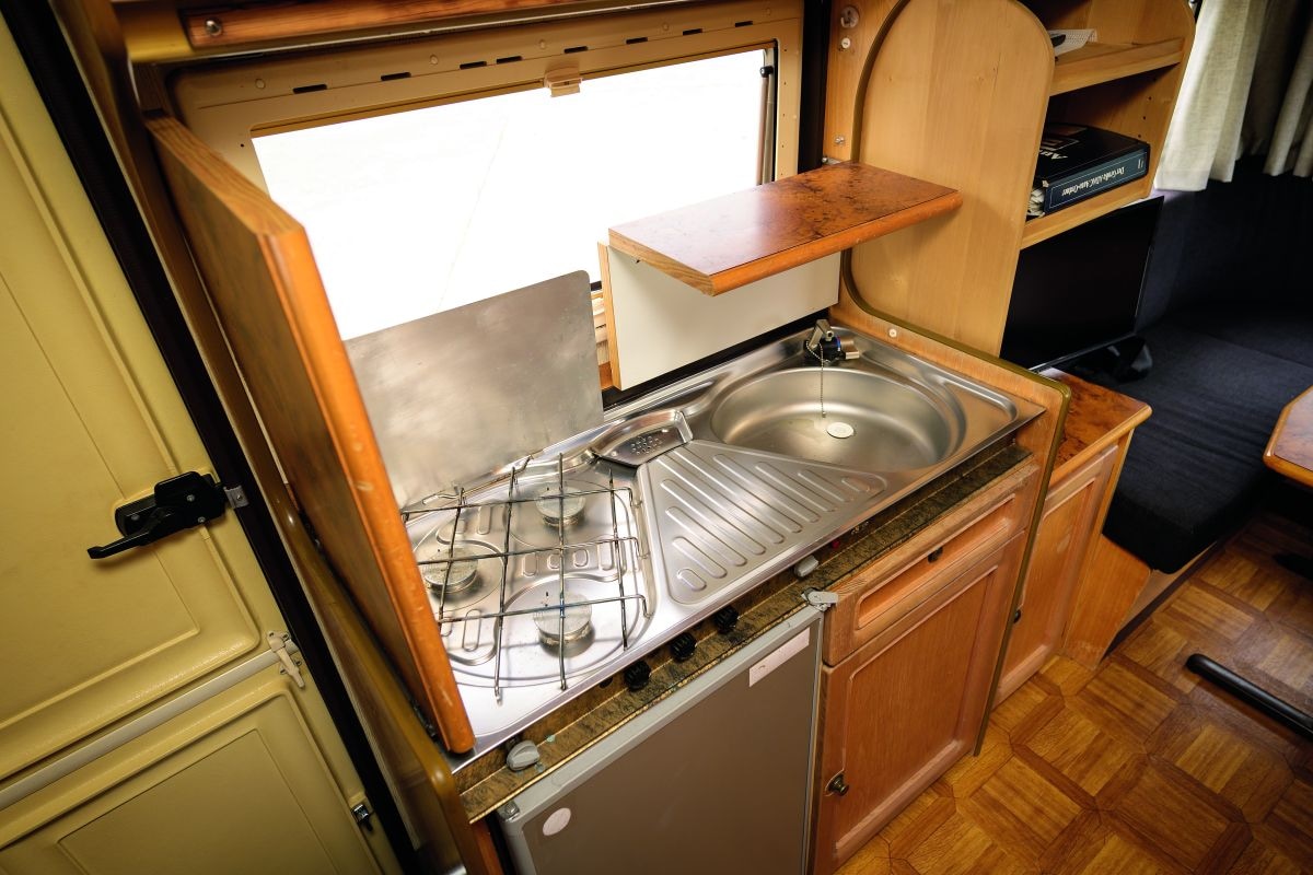 Camper van Tabbert, oude camper op Fiat Ducato-basis