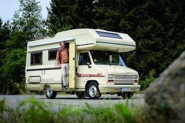 Camper van Tabbert, oude camper op Fiat Ducato-basis