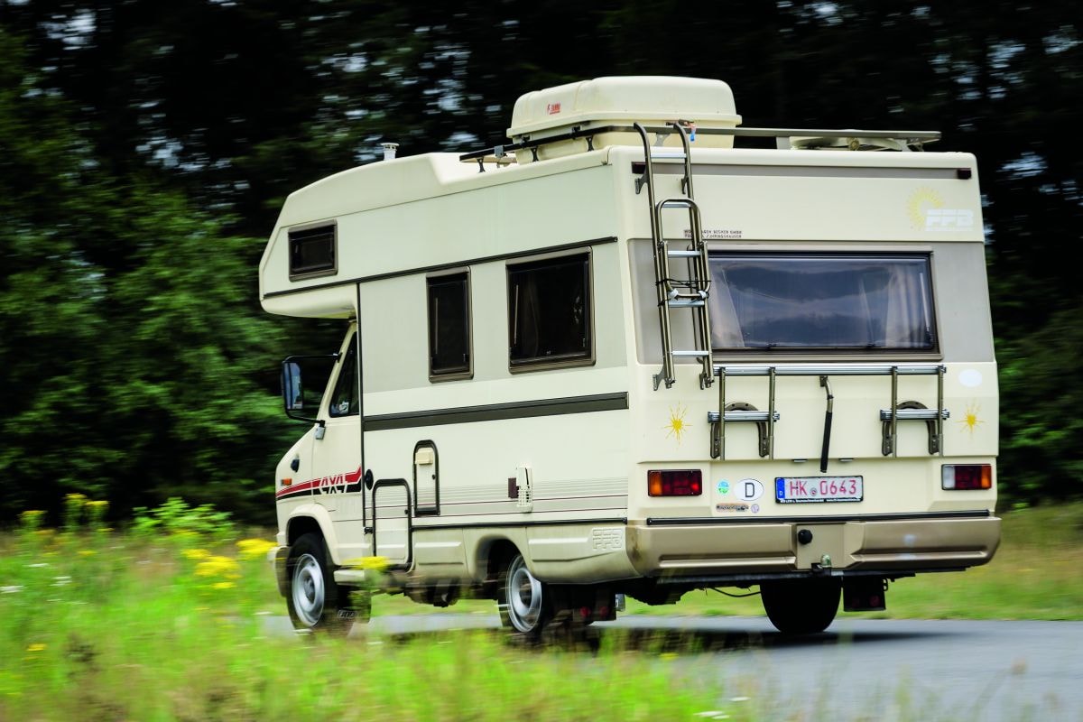 camper van Tabbert, oude camper