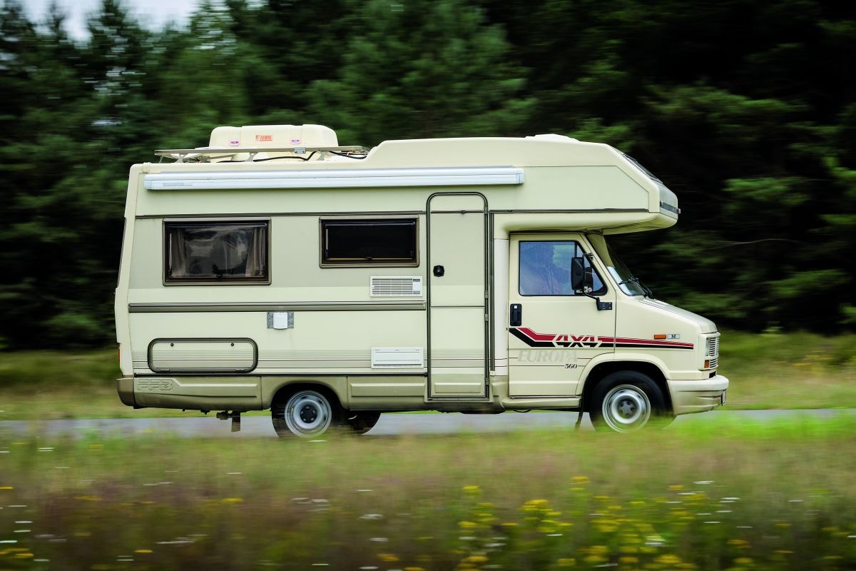 camper van Tabbert, oude camper