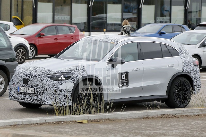 AMG-versie van elektrische Mercedes GLC gespot