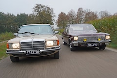 Mercedes S-klasse W116 vs Opel Admiral