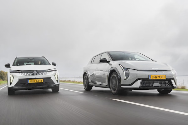 Kia EV4 en Renault Scenic