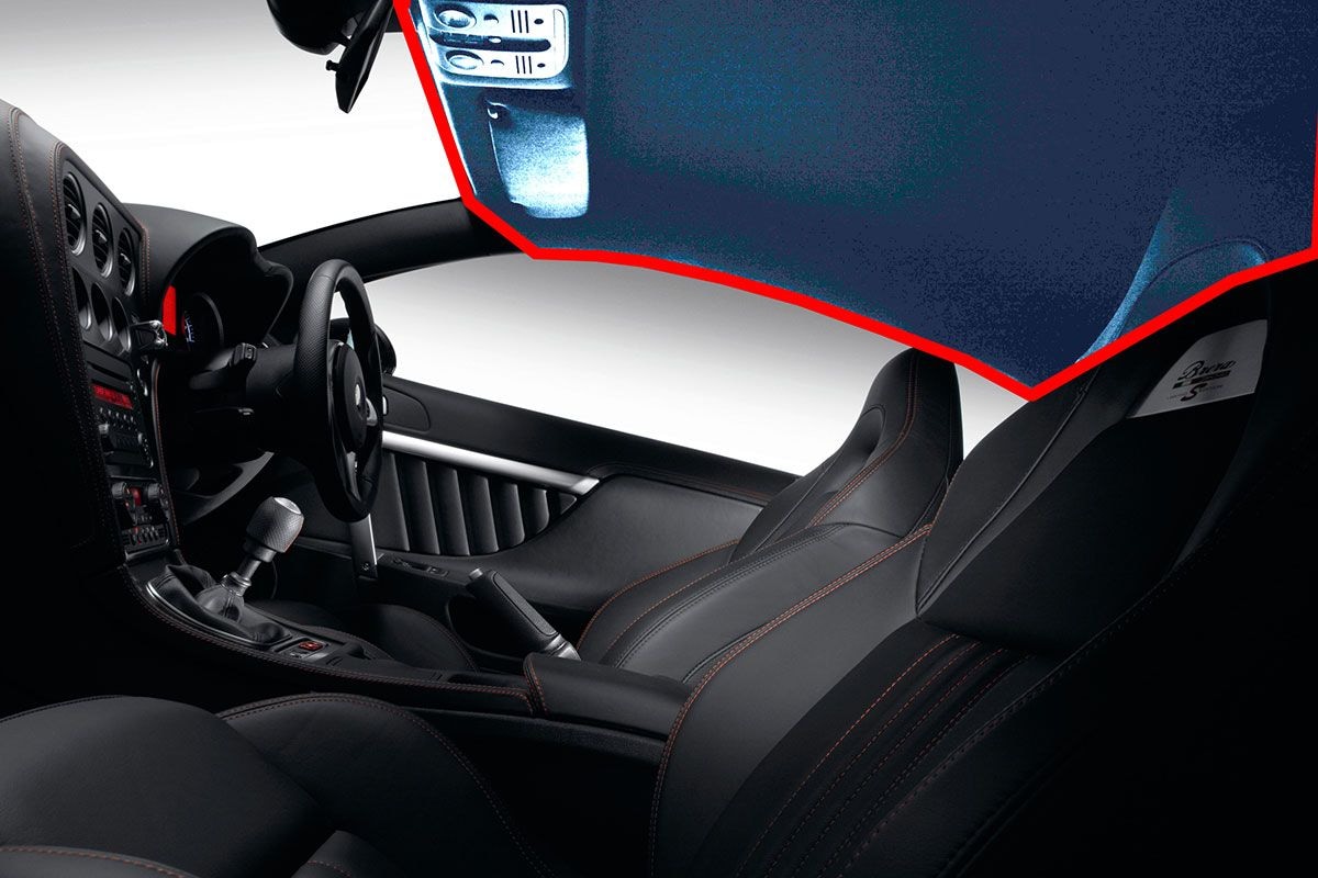 Alfa Romeo Brera glazen dak