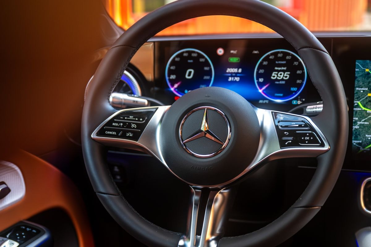 Mercedes-Benz CLA knopjes stuur