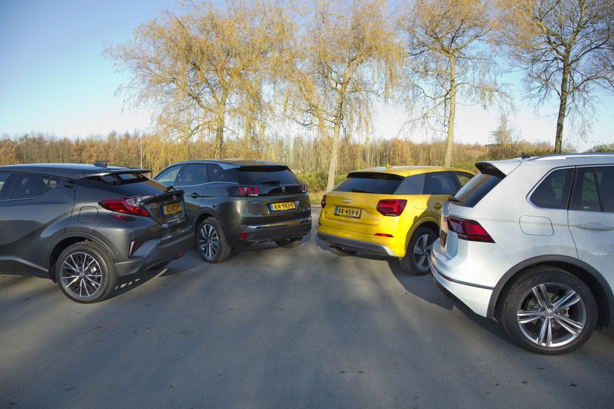 SUV's en cross-overs uit 2016