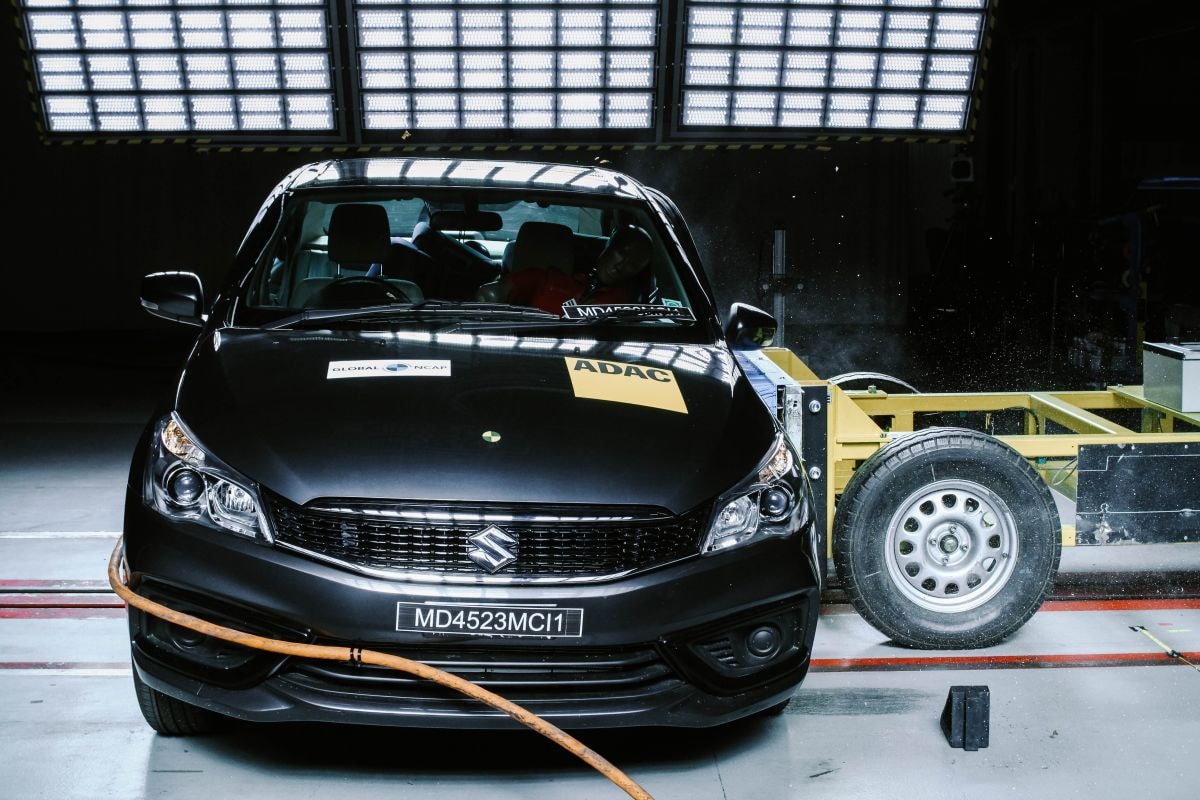 Maruti Suzuki Ciaz crashtest