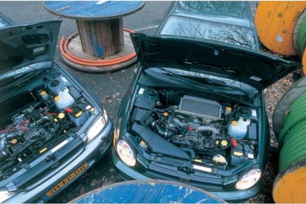 Subaru Impreza GT Turbo en WRX