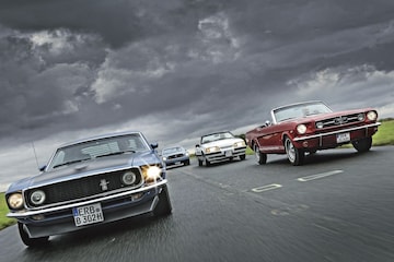 Ford Mustang eerste drie generaties
