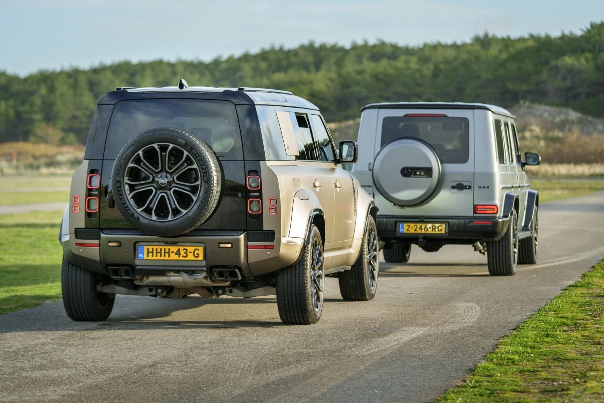 Land Rover Defender Octa vs Mercedes-AMG G63