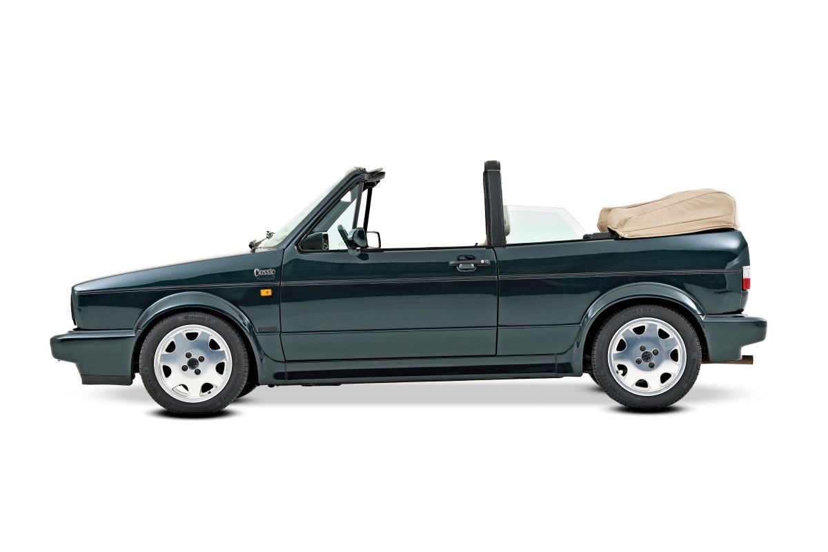 Volkswagen Golf 1 Cabriolet inclusief prototype