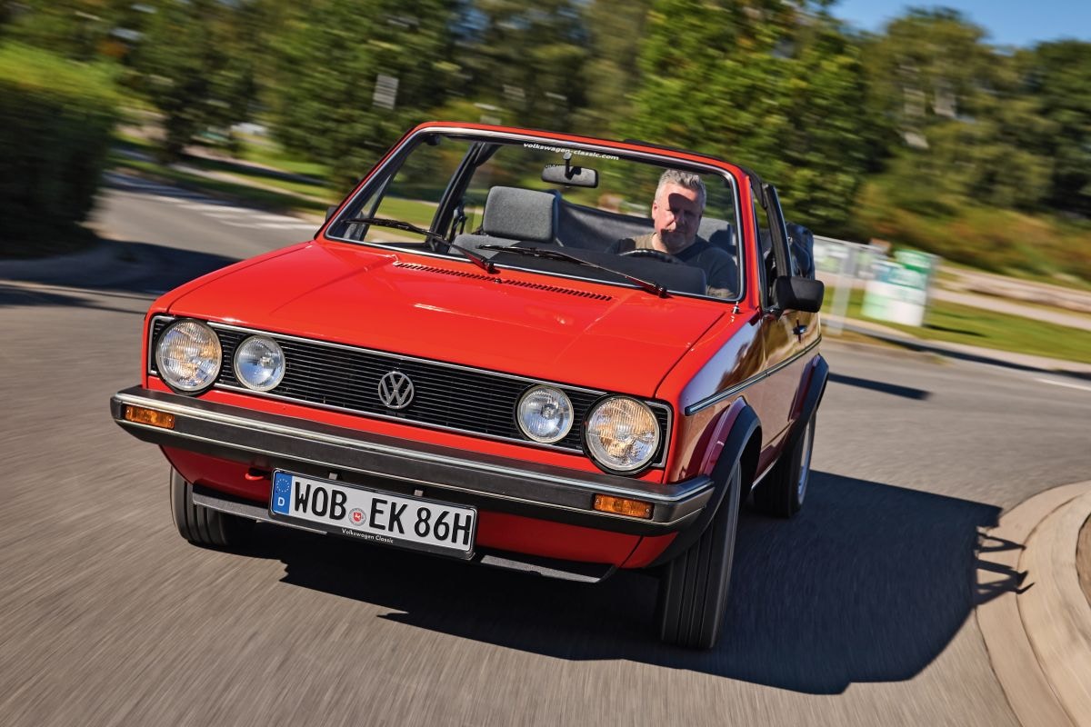 Volkswagen Golf 1 Cabriolet inclusief prototype