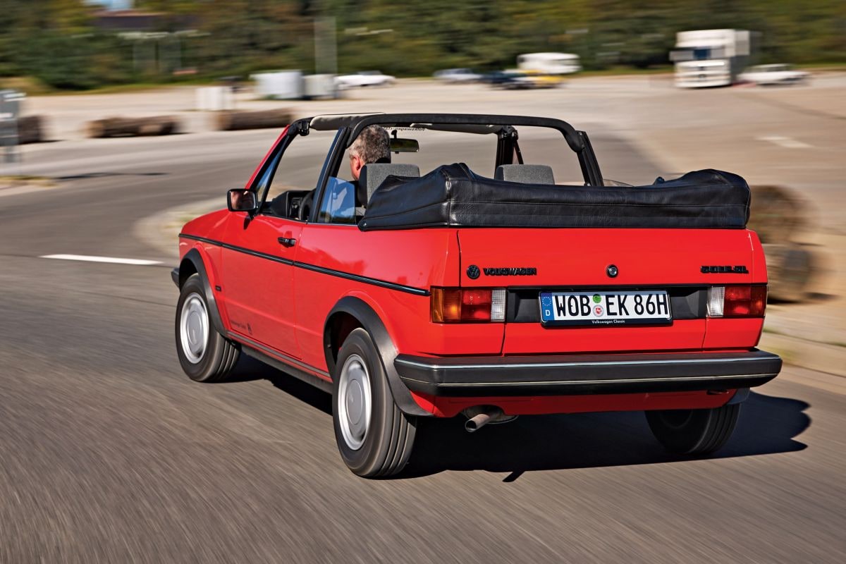 Volkswagen Golf 1 Cabriolet inclusief prototype