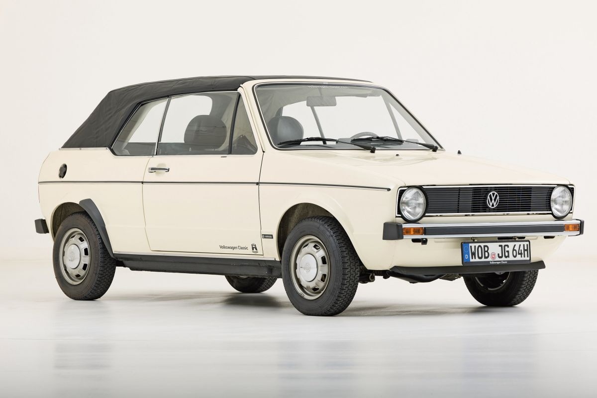 Volkswagen Golf 1 Cabriolet inclusief prototype