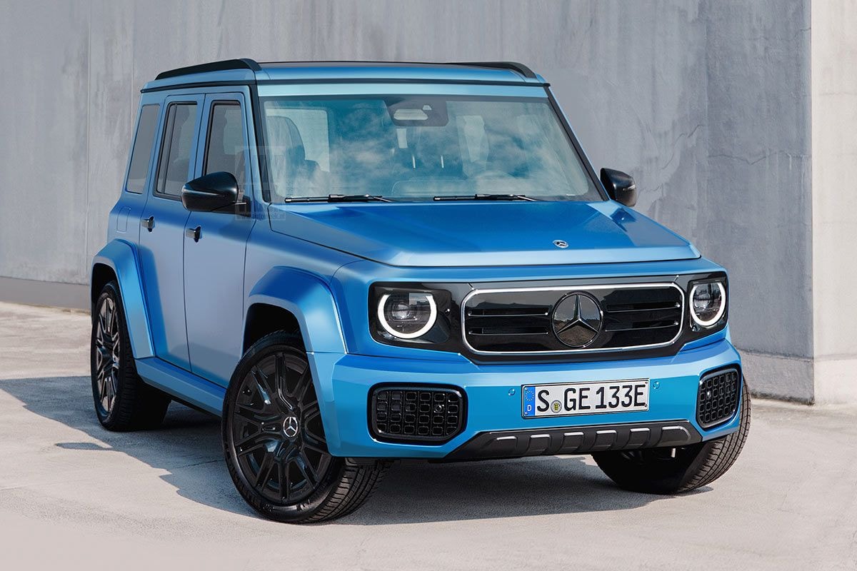 Mercedes-Benz G-klasse render larson