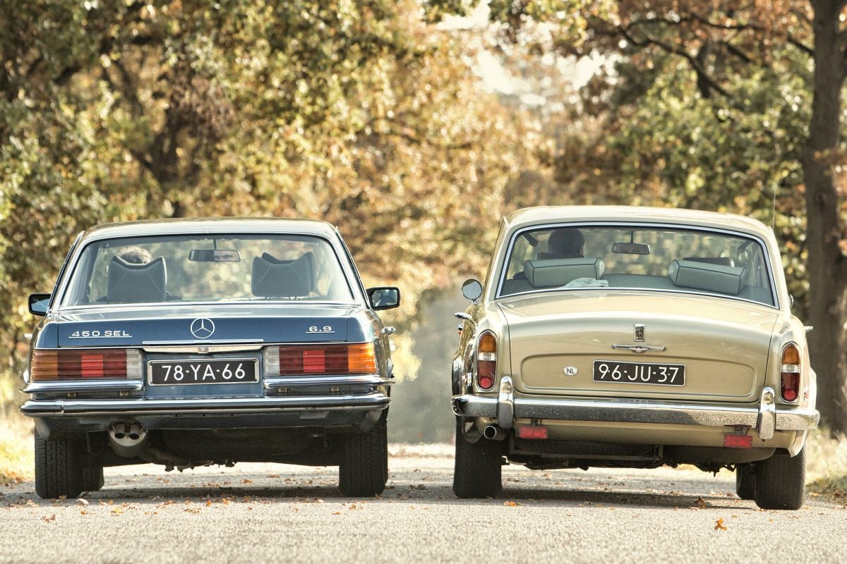 Mercedes-Benz 450 SEL 6.9 vs Rolls-Royce Silver Shadow